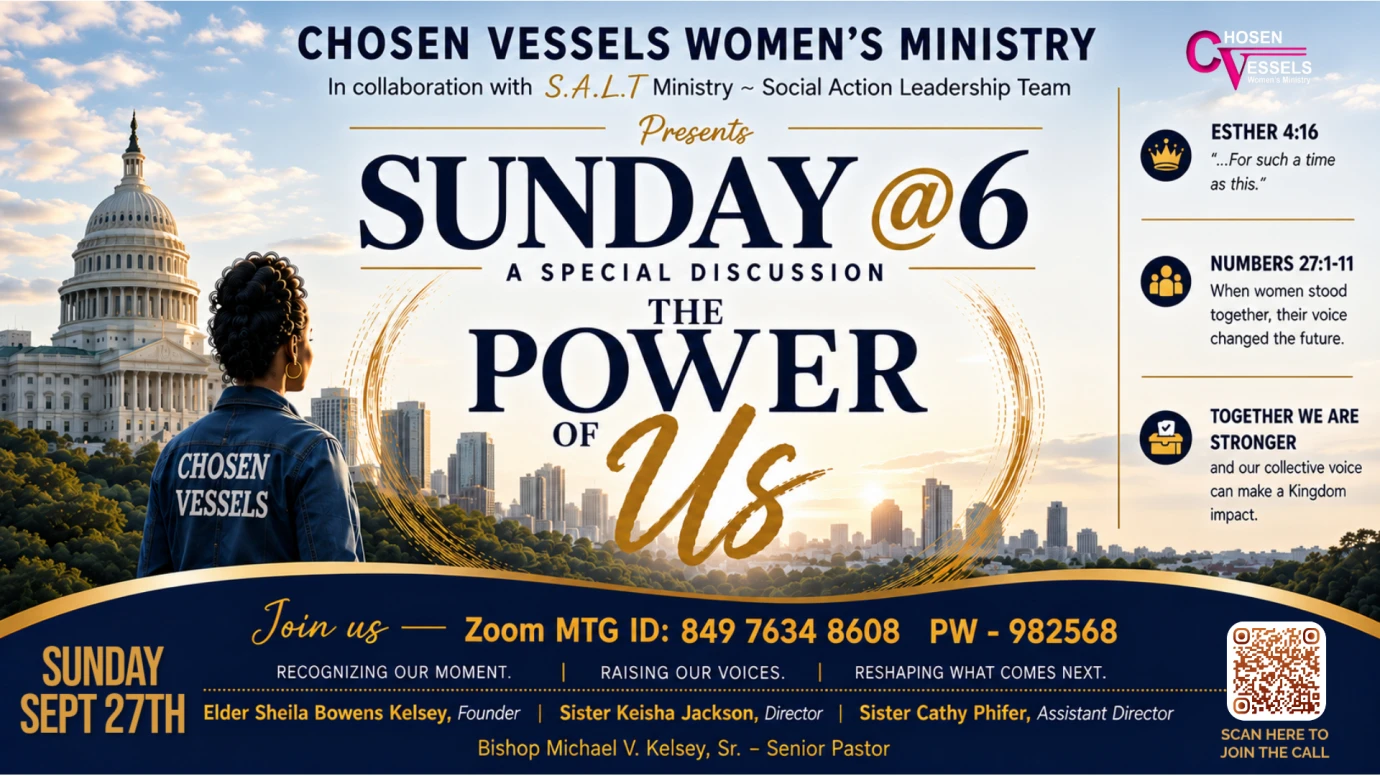 Sunday @6 - The Power of Us!