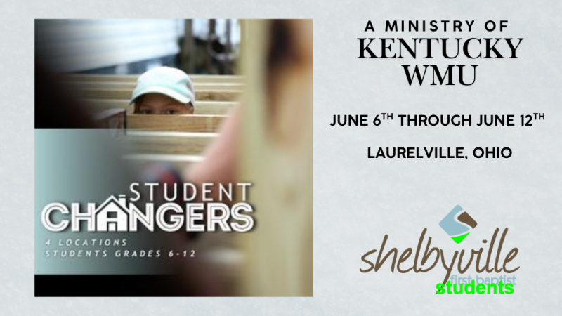 Student Changers - A Ministry of Kentucky WMU