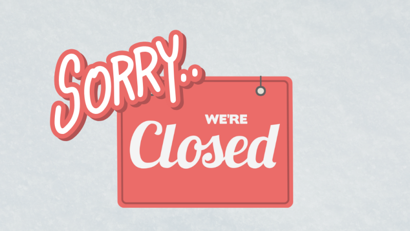 Office Closed for Christmas