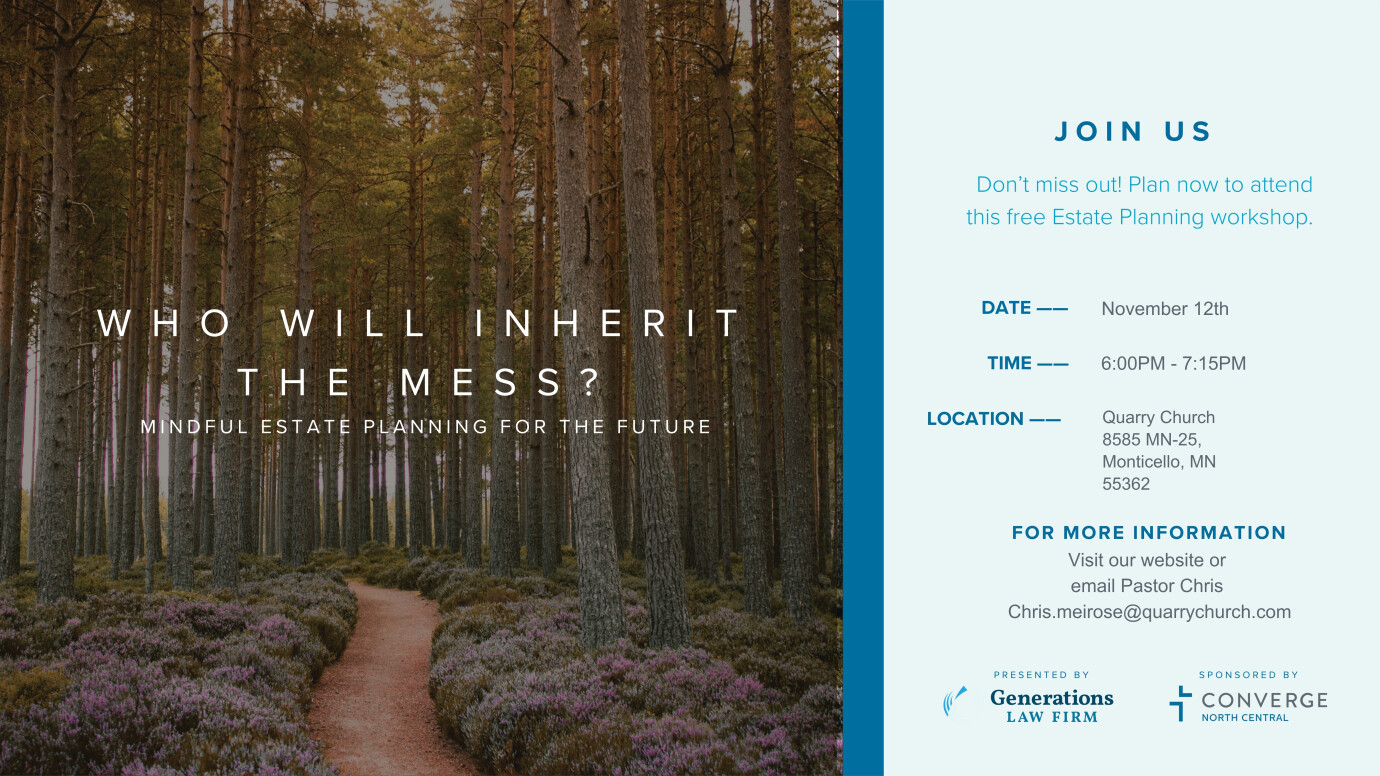 Who Will Inherit The Mess?