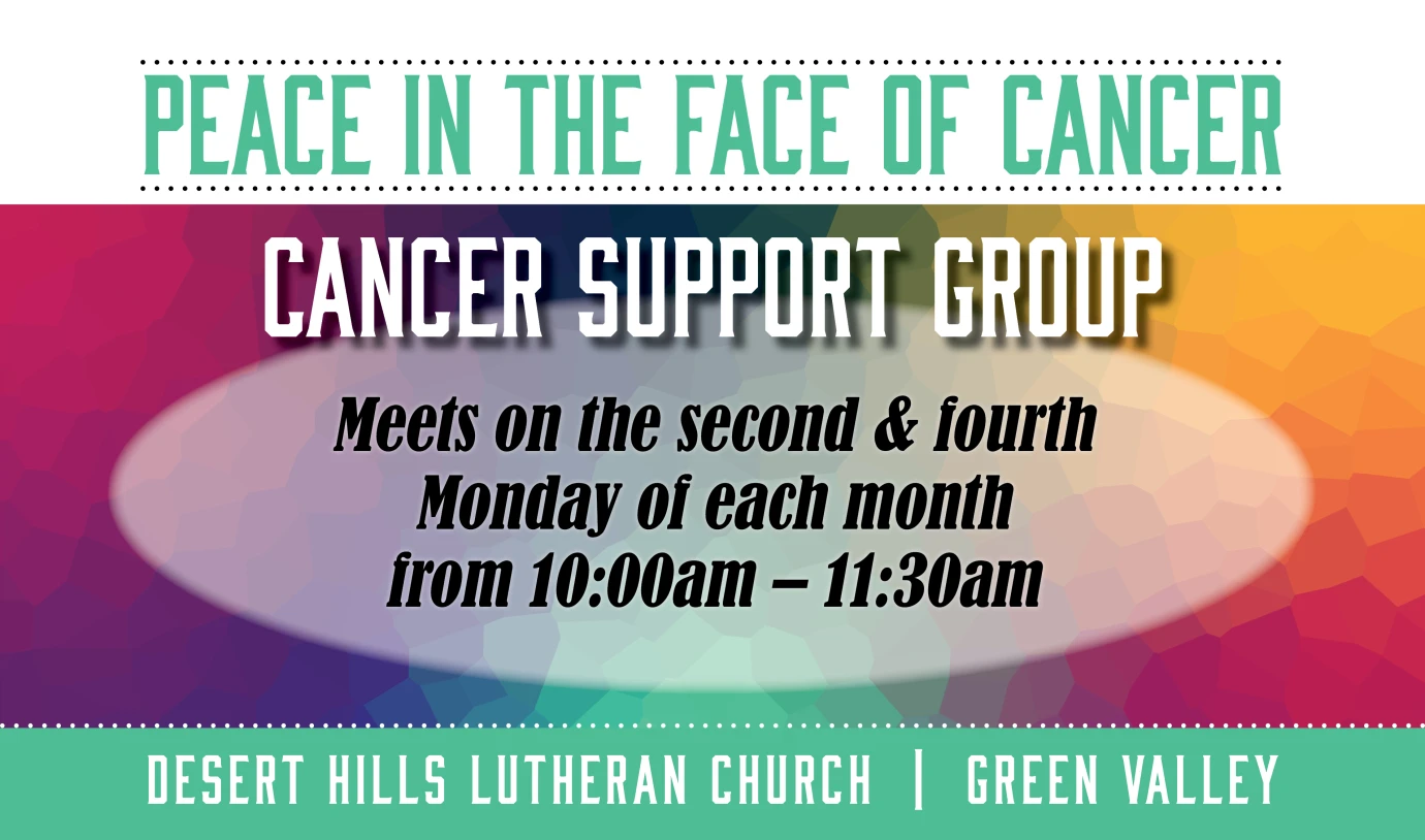 10 AM Cancer Support Group