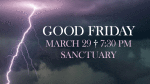 Good Friday service