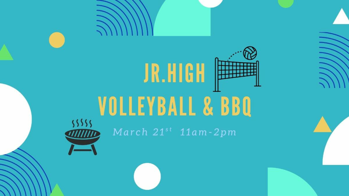 Jr.High Volleyball & BBQ