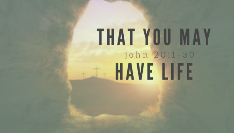 That You May Have Life