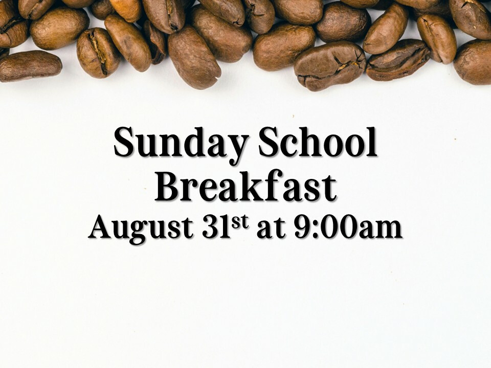 Sunday School Breakfast