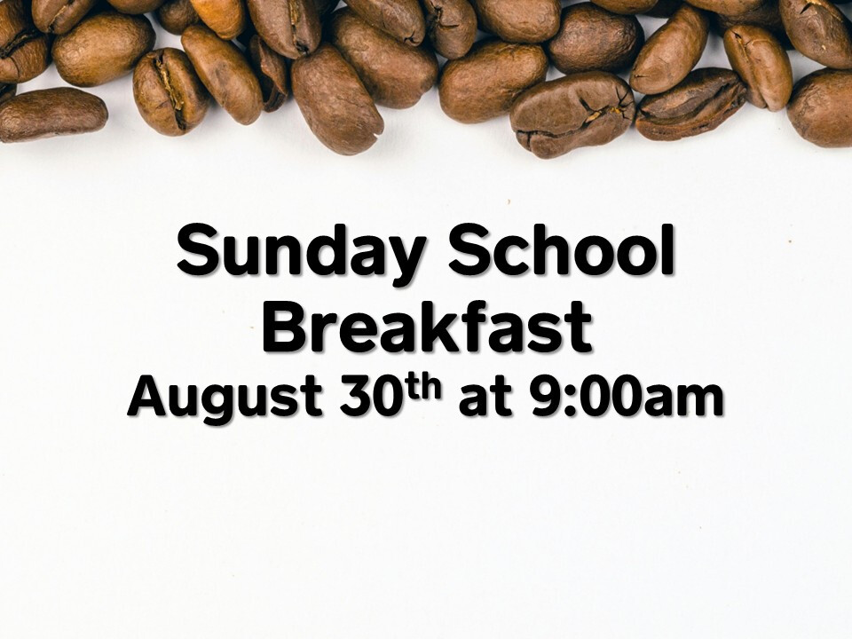Sunday School Breakfast 2026