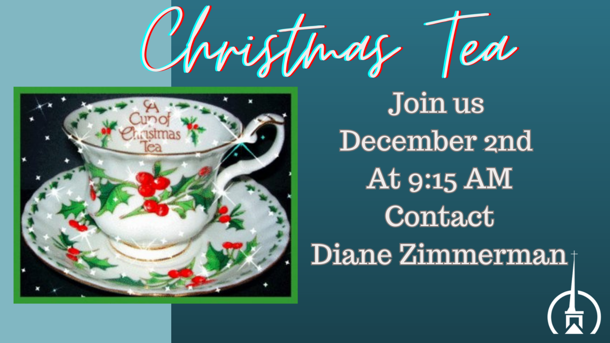 9:15 AM - Christmas Tea