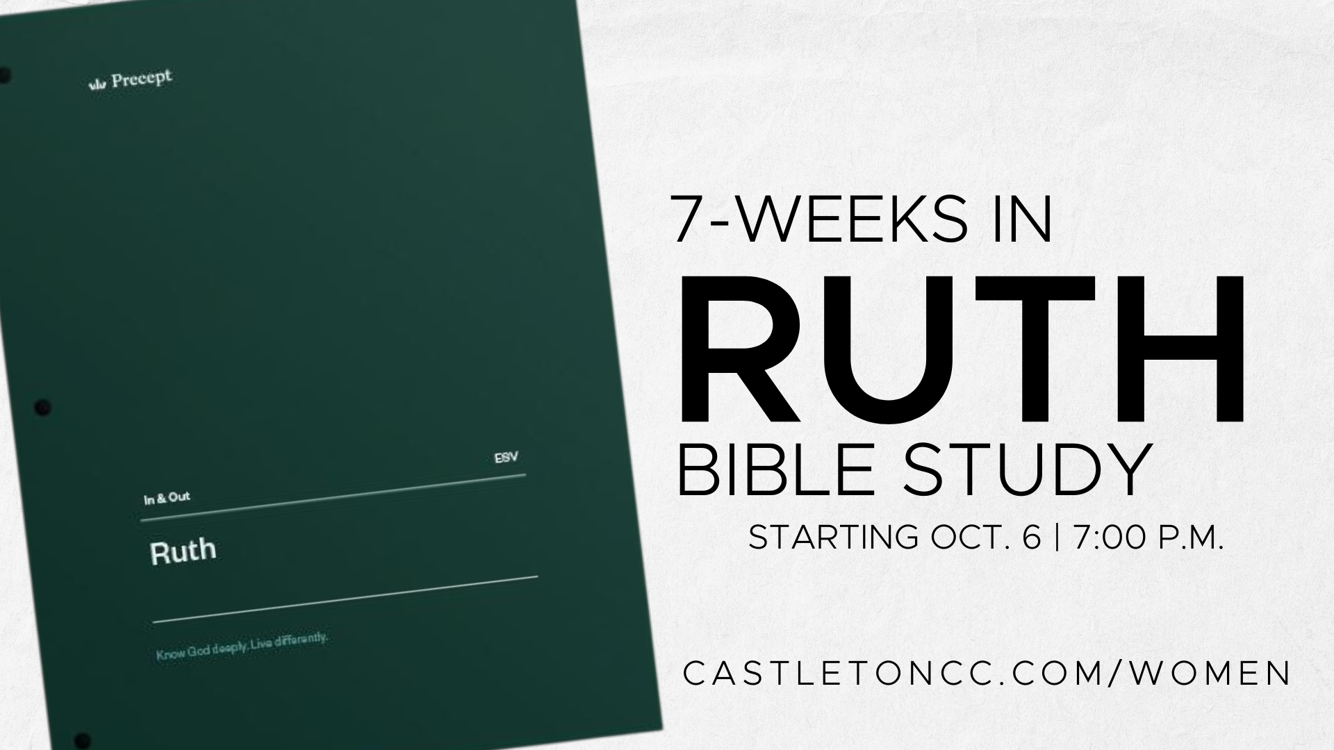 Women's Bible Study: Book of Ruth