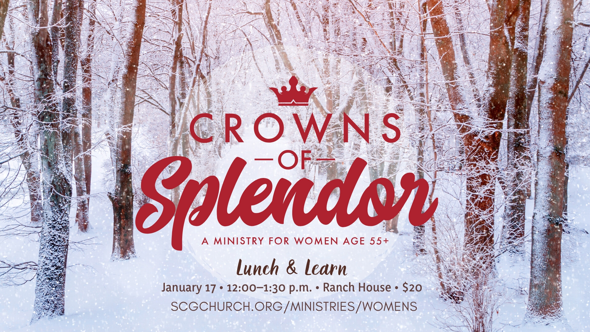 Crowns of Splendor: January Lunch and Learn