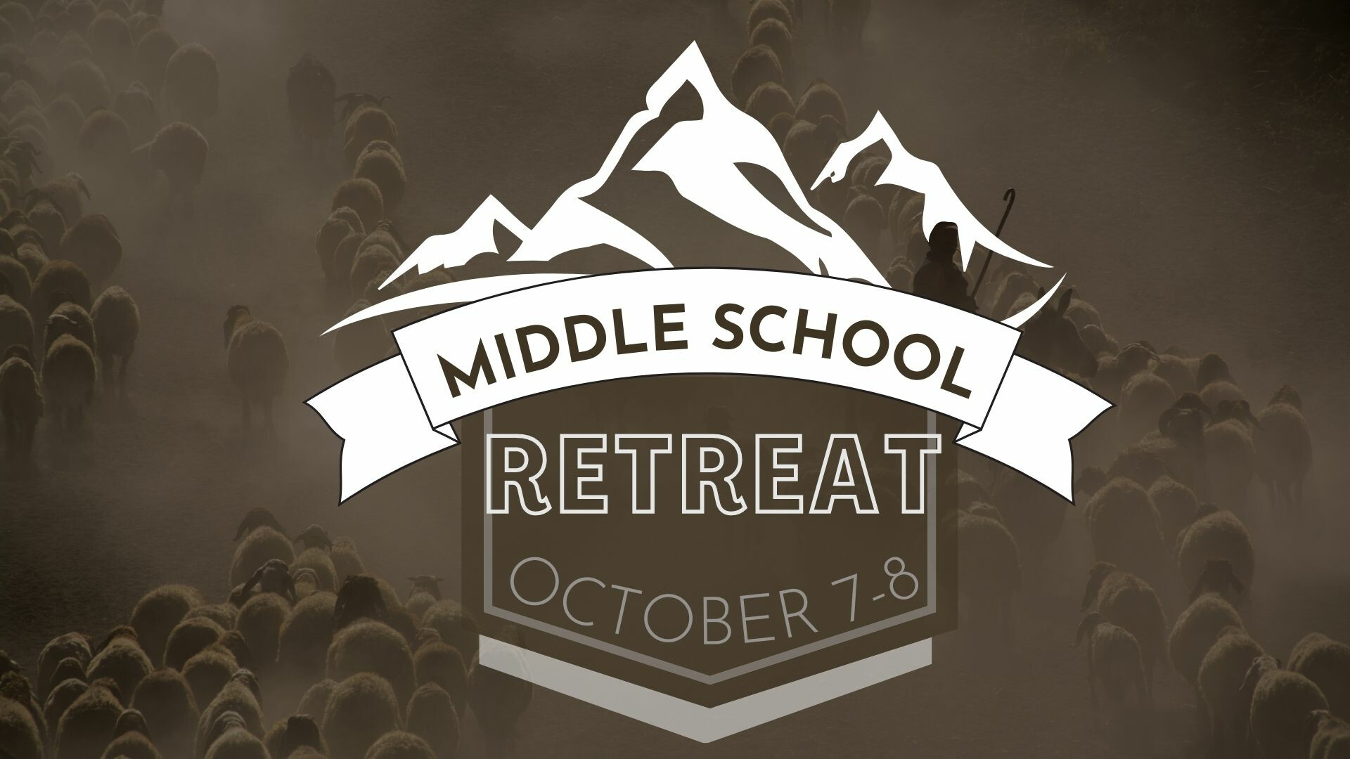 Middle School Fall Discipleship Retreat