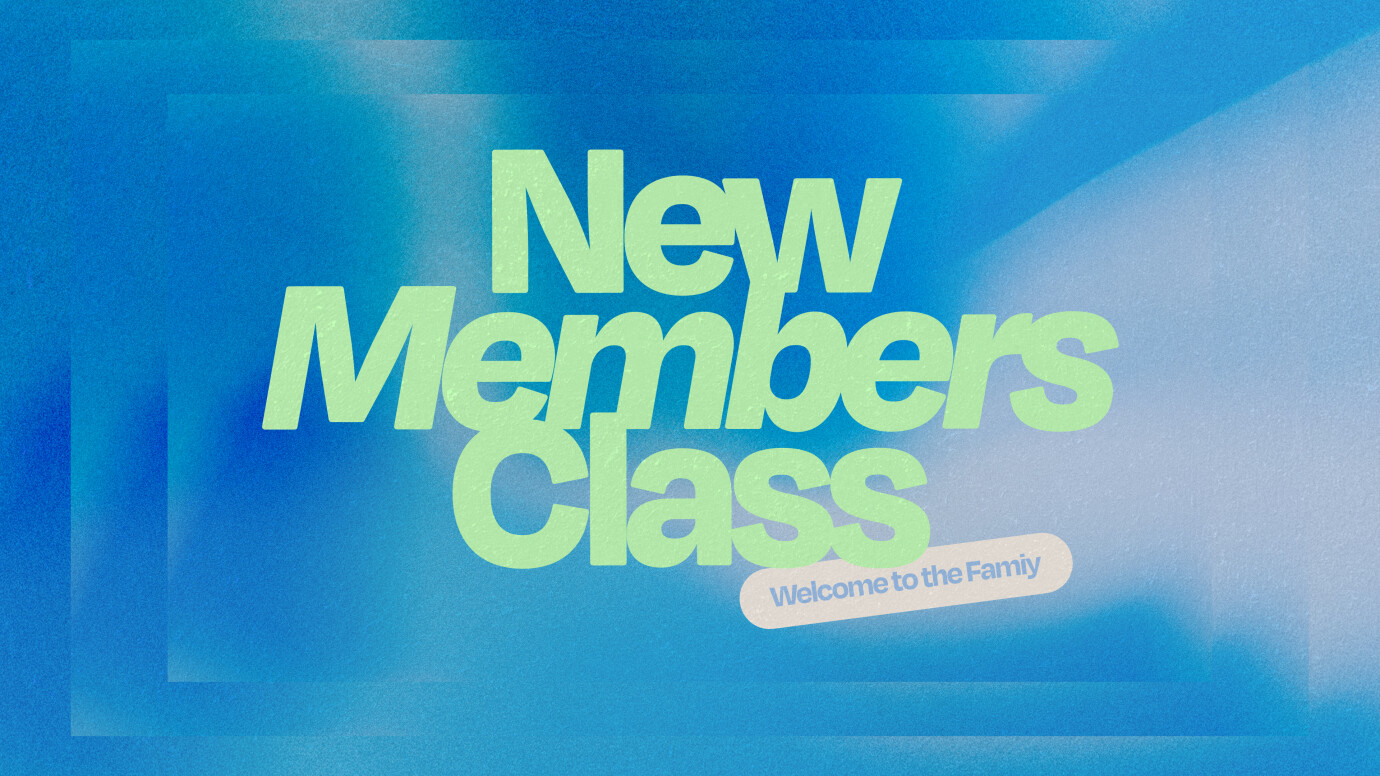 New Member Class