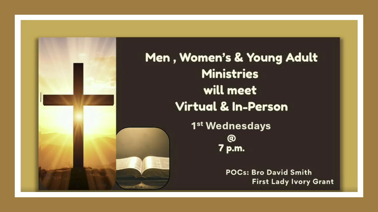 Monthly Ministry Meeting