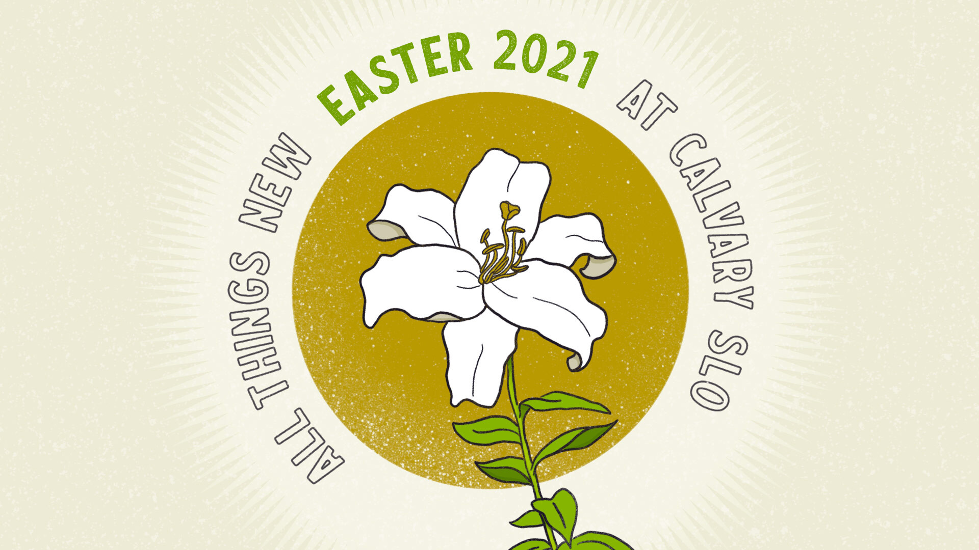 Easter Sunday - All Things New