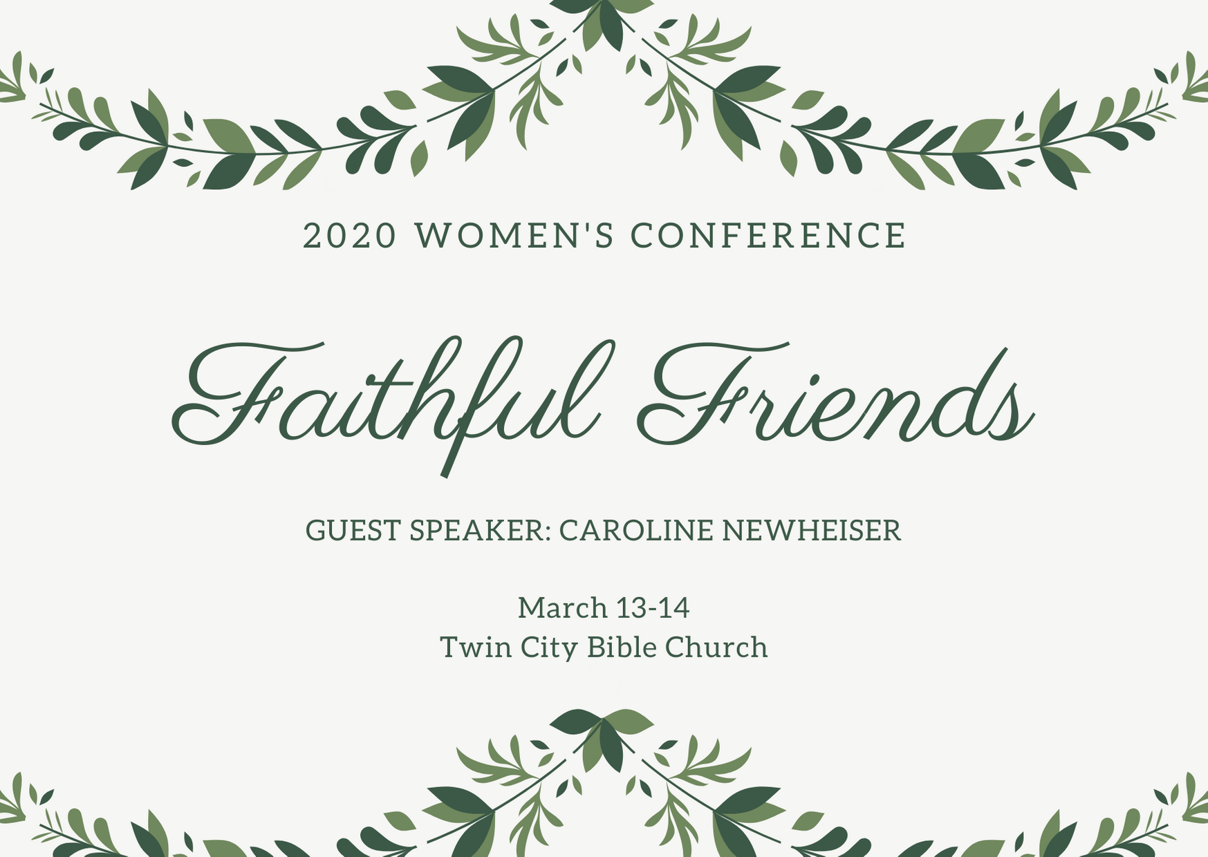 Session 3 - Women in the Word