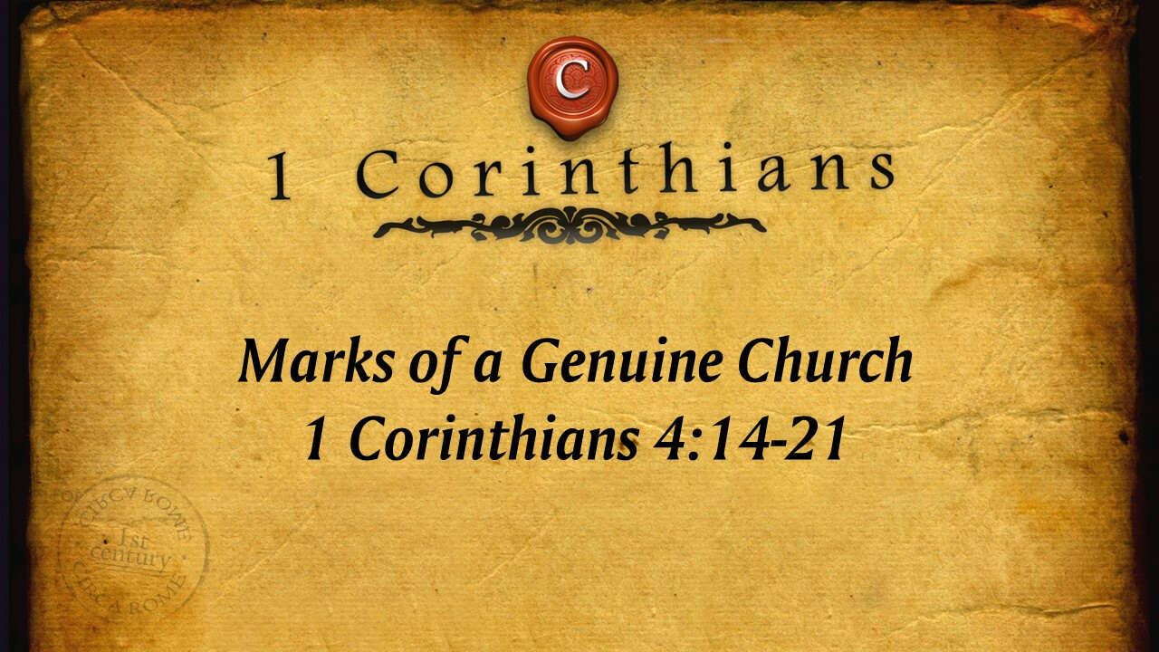 Marks of a Genuine Church
