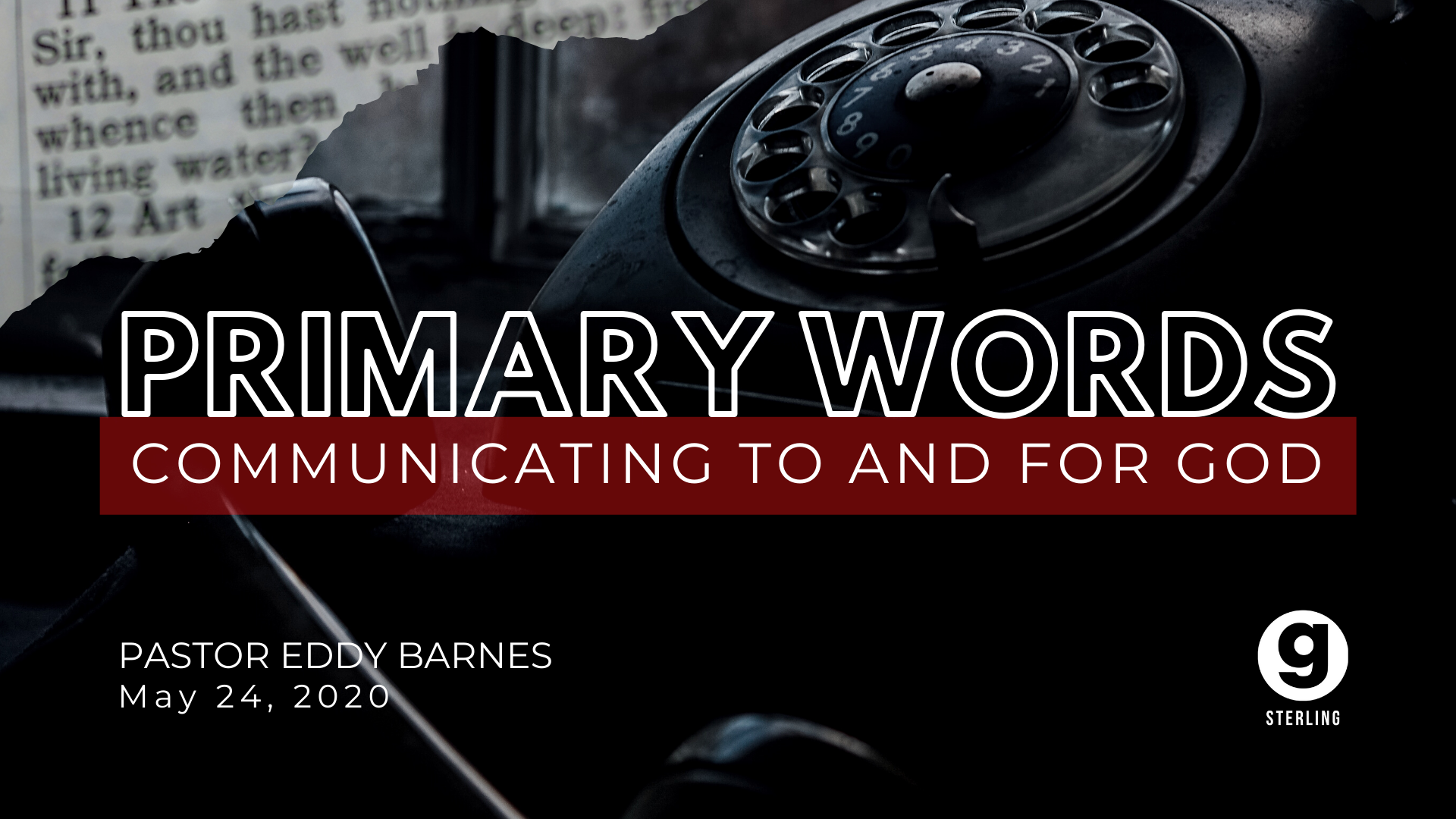 Primary Words: Communicating To And For God episode artwork