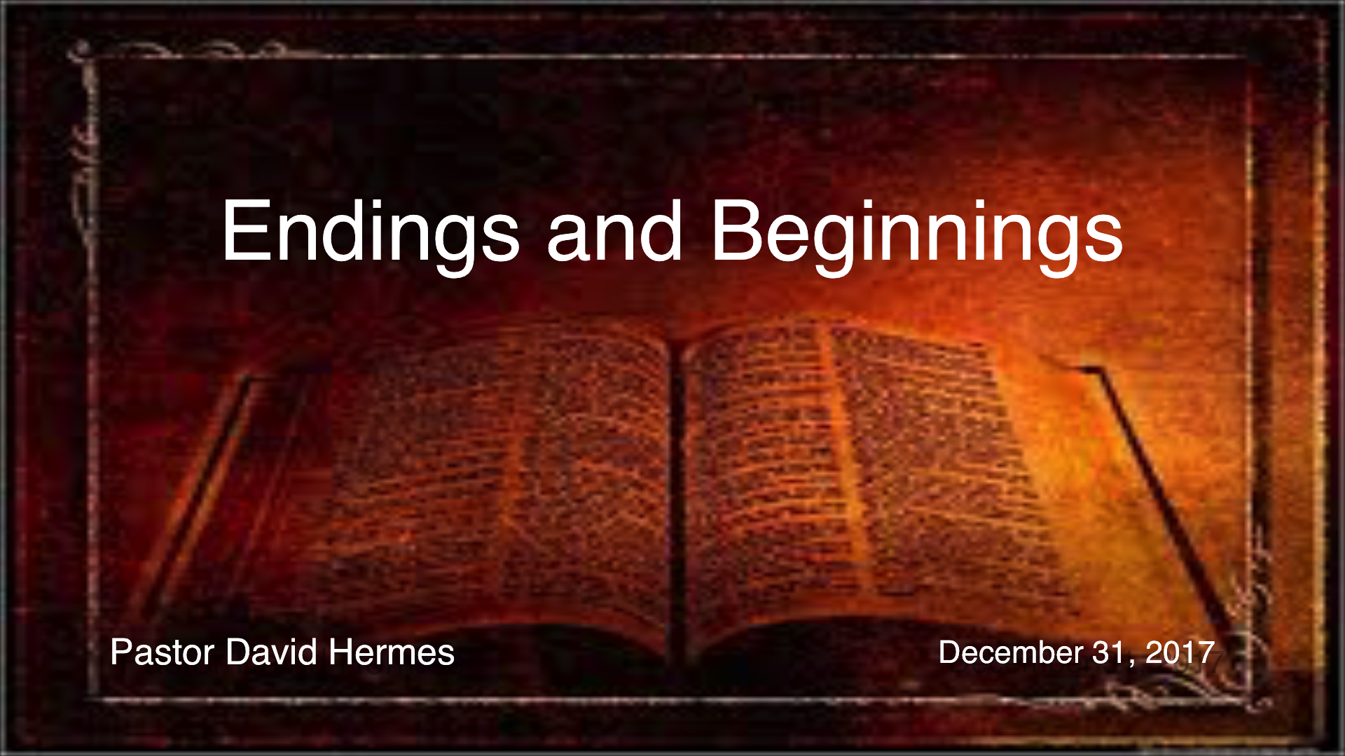 Endings and Beginnings episode artwork