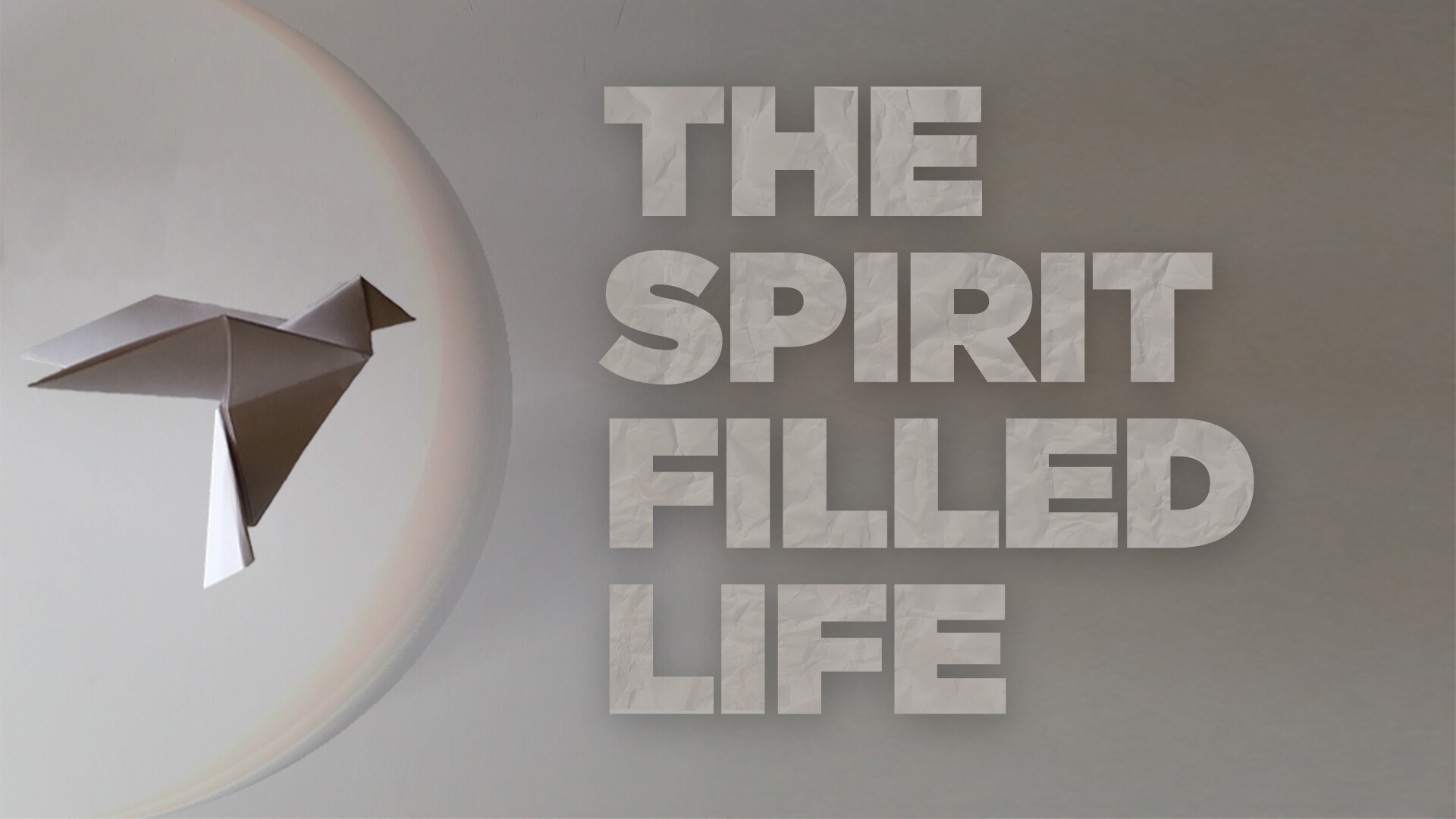 The Spirit Filled Life - Immersion in the Holy Spirit