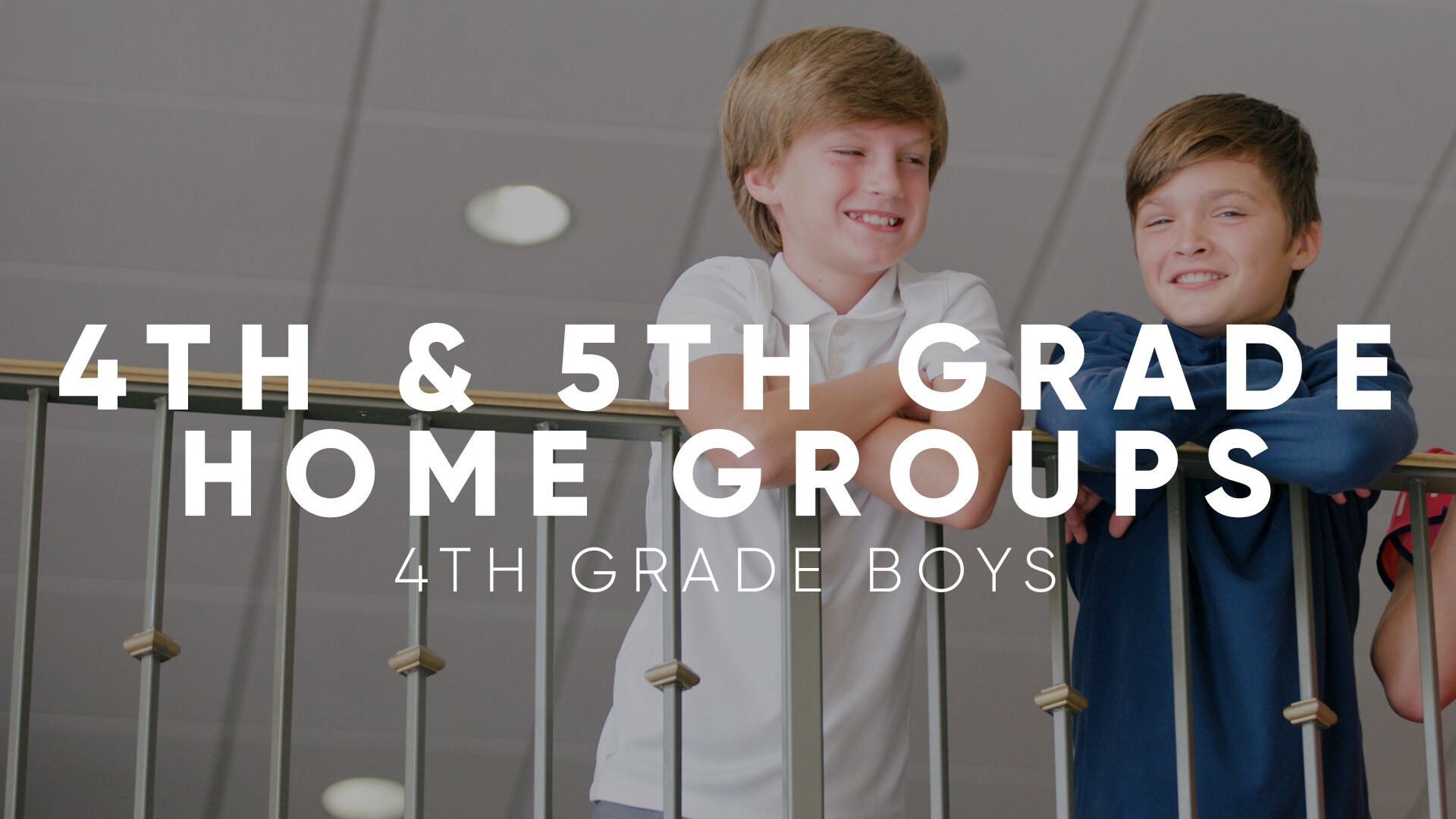 4th Grade Boys Home Group