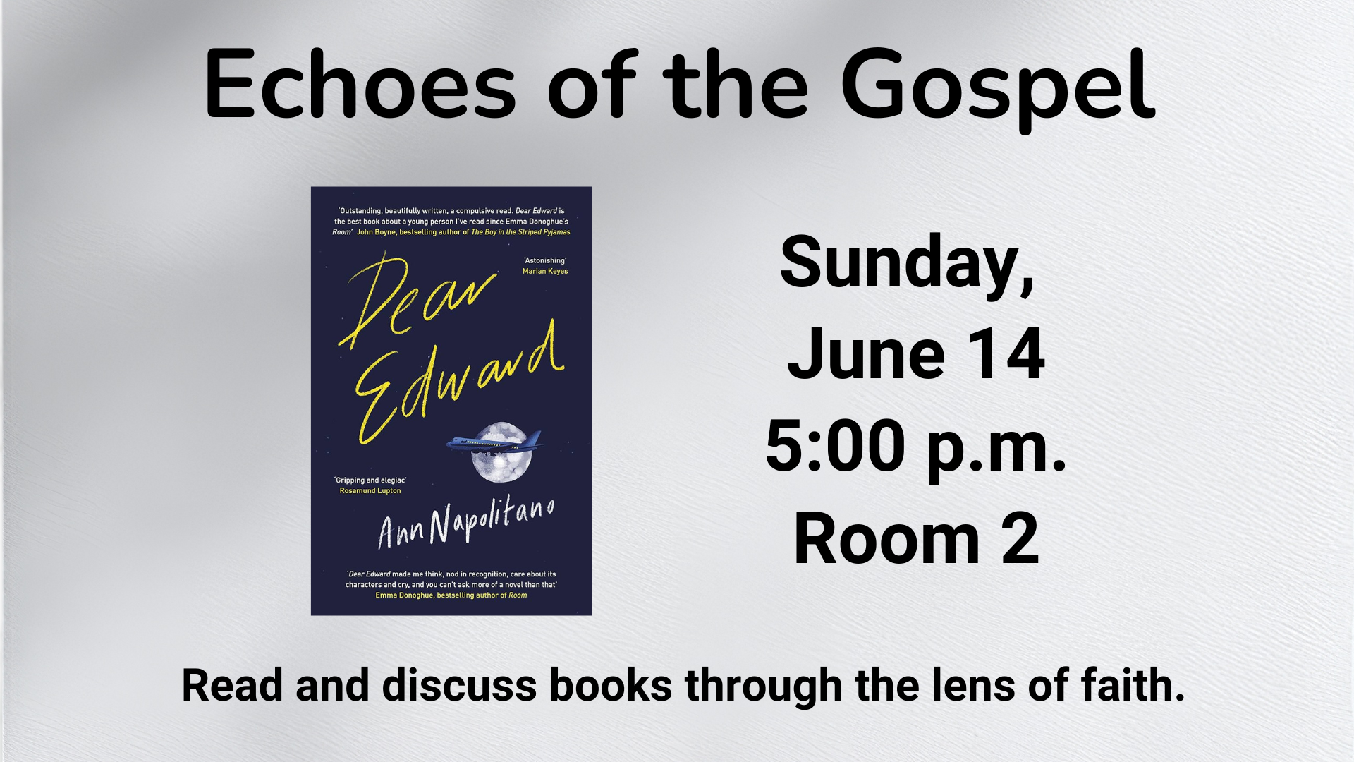 Image for Echoes of the Gospel Book Group