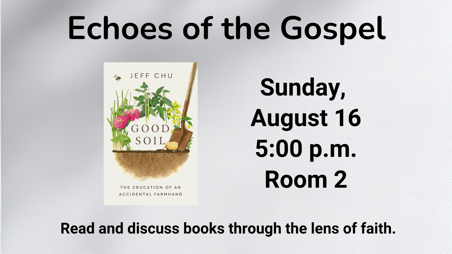 Image for Echoes of the Gospel Book Group