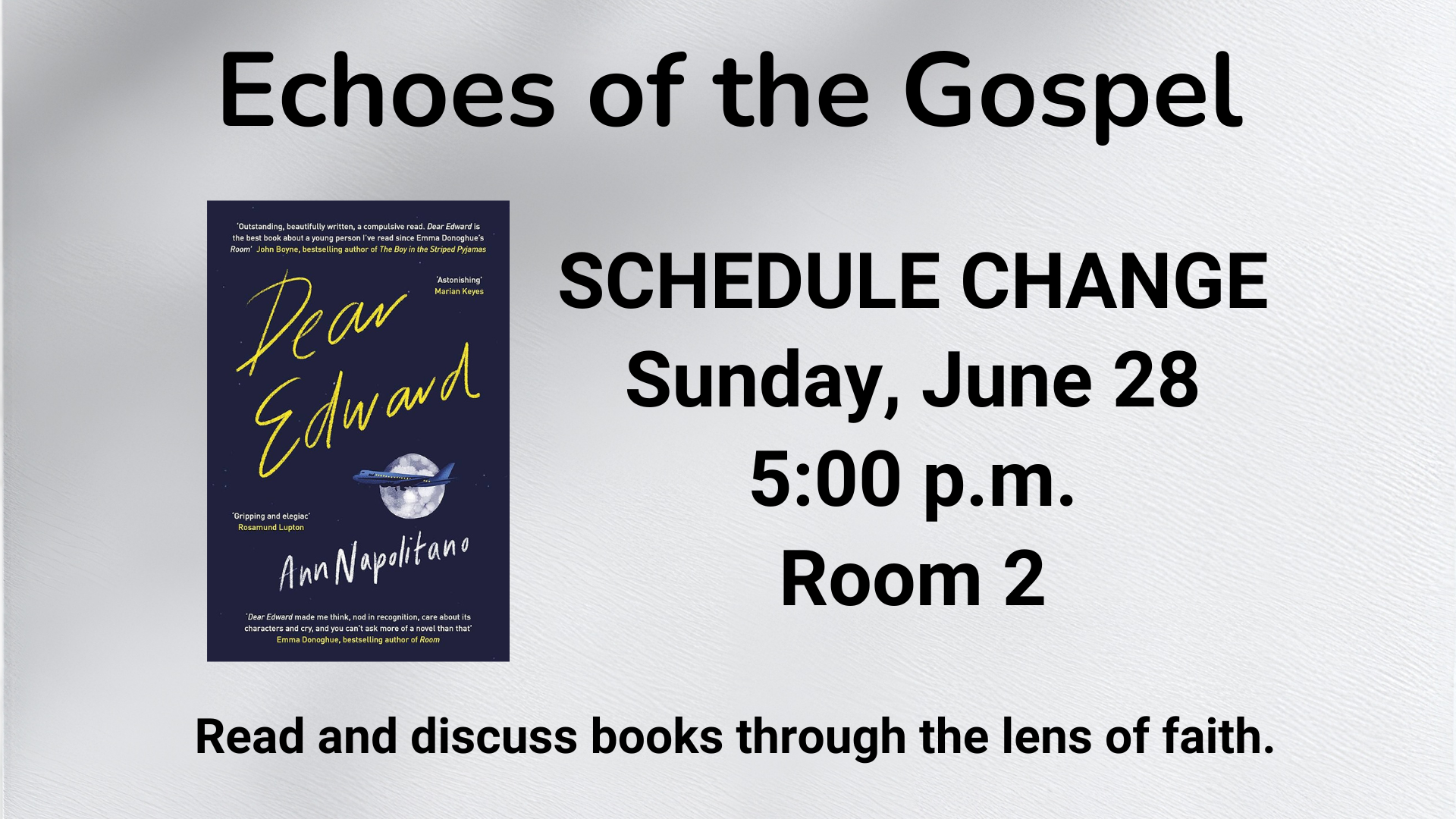 Image for Echoes of the Gospel Book Group