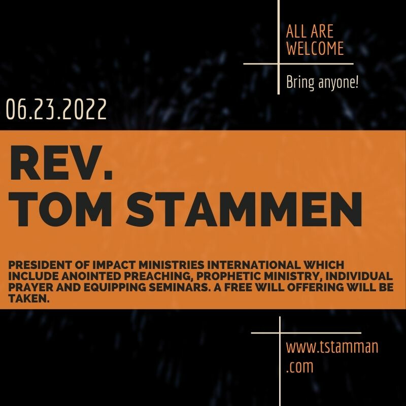 Rev. Tom Stamman Visiting