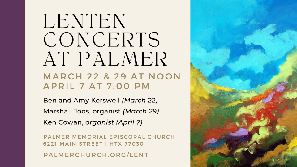Lenten Music Concerts: Ben Kerswell and Amy Kerswell