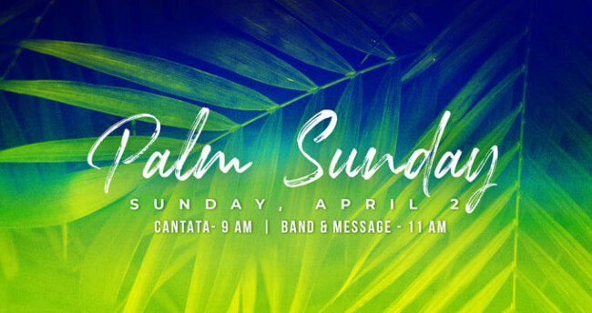 Palm Sunday Service April 2