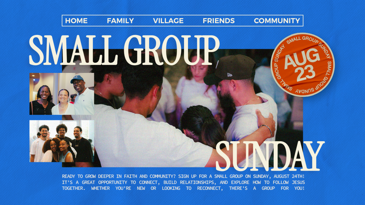 Small Group Sunday  