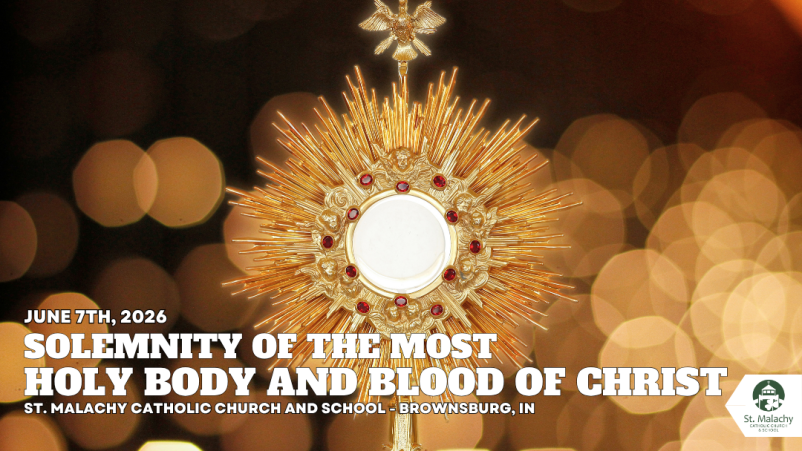 Solemnity of the Most Holy Body and Blood of Christ