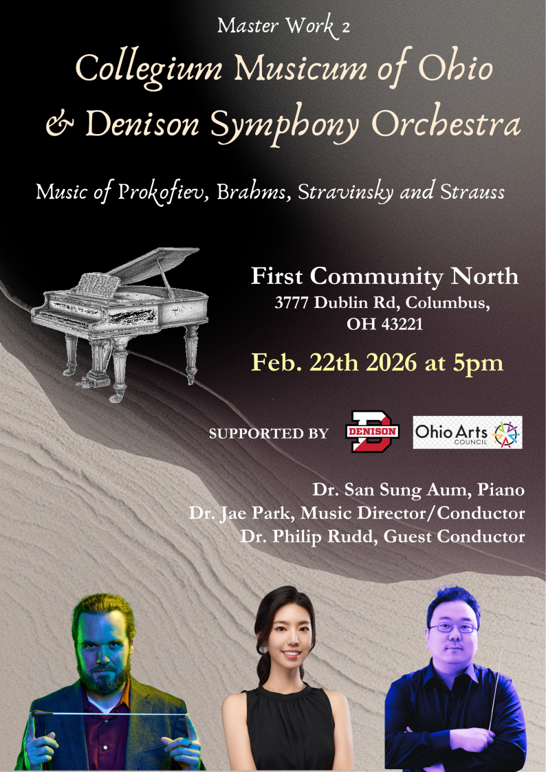  Collegium Musicum of Ohio and Denison Symphony Orchestra