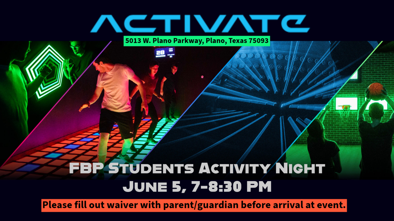 ACTIVATE Students Bless Week Outreach Event
