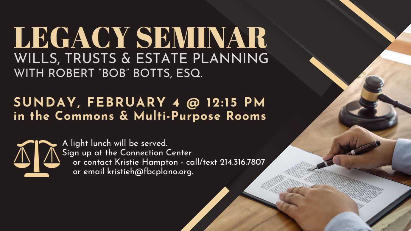 Legacy Seminar