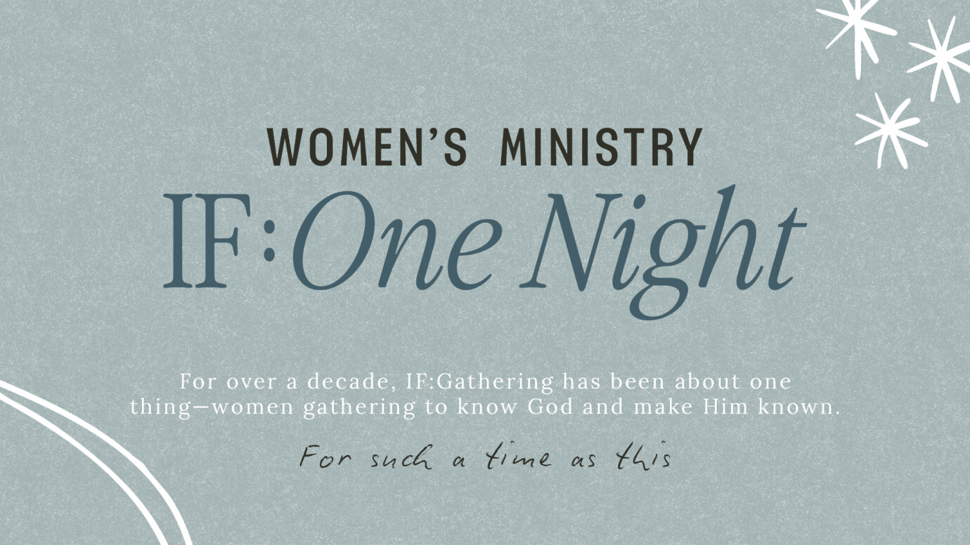 IF:One Night Women's Conference