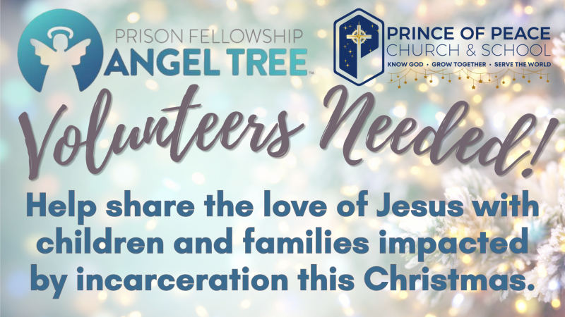 Angel Tree is Coming to Prince of Peace!