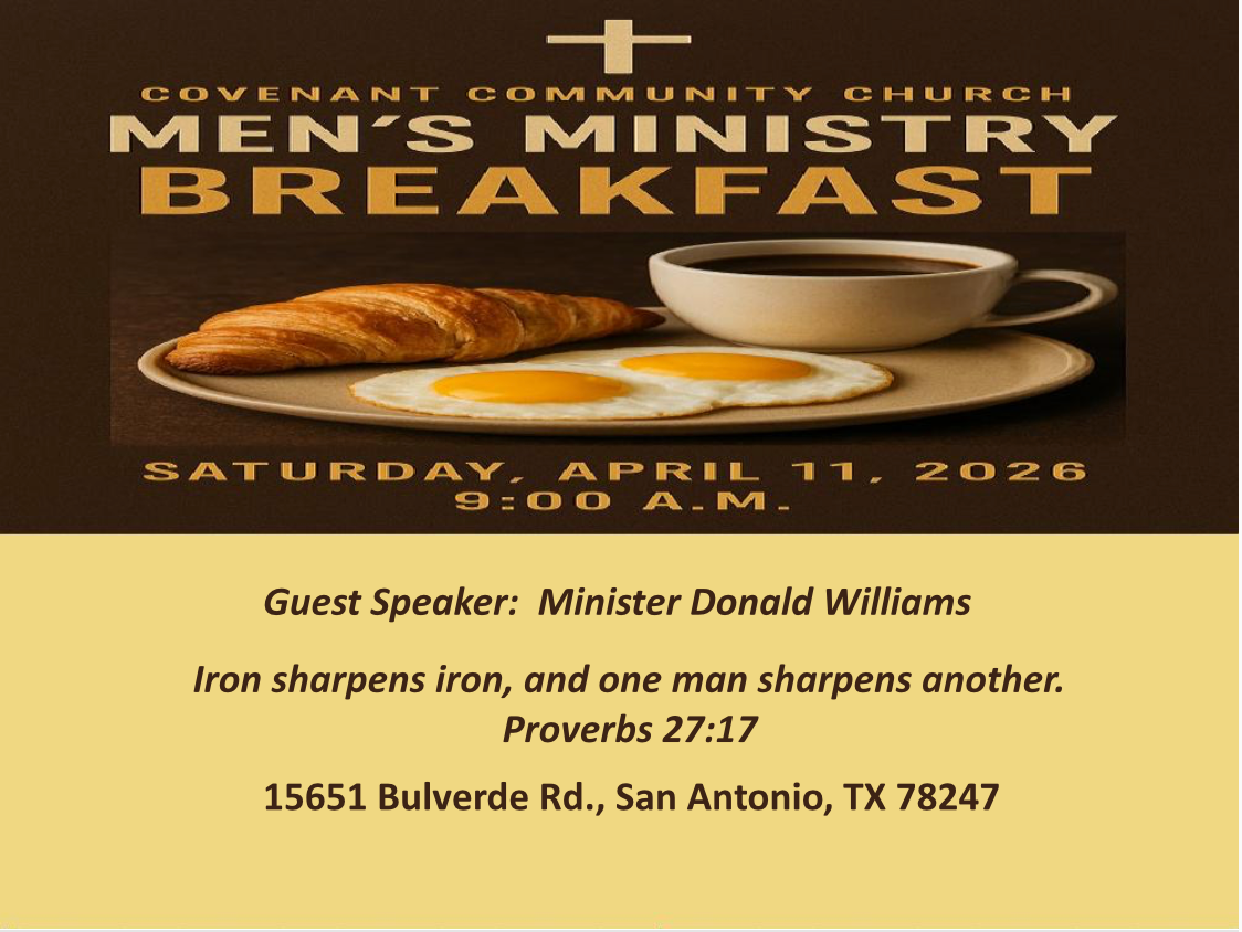 Men's Ministry Breakfast