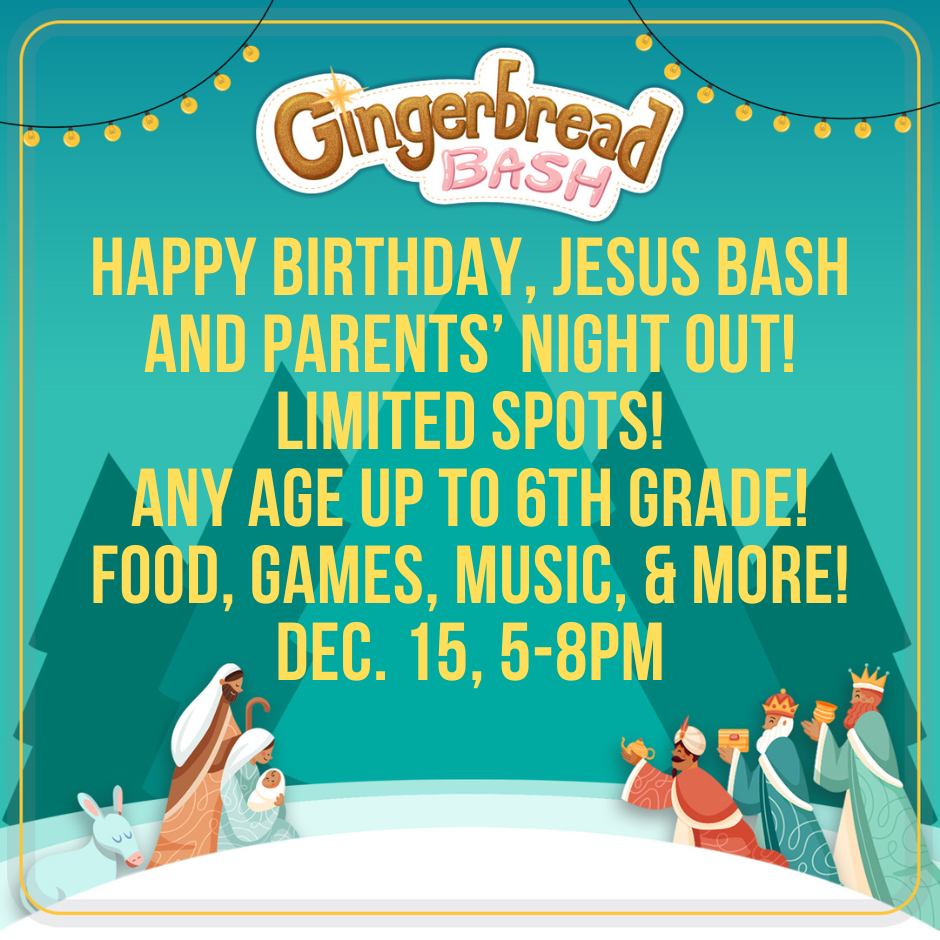 Happy Birthday, Jesus Bash!