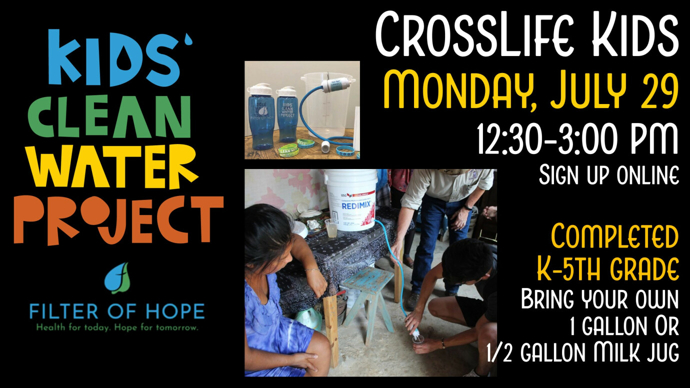 Filter of Hope - Kids' Water Project