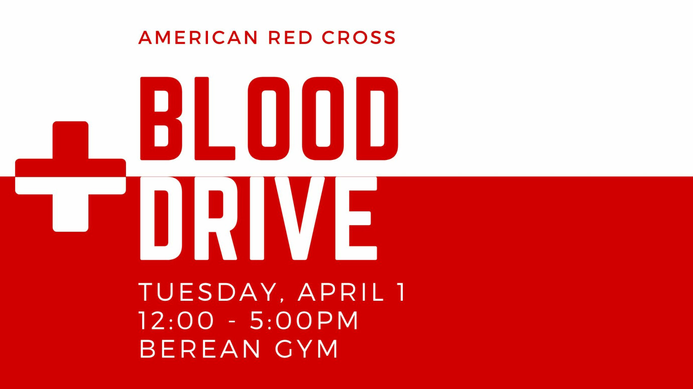 Red Cross Blood Drive