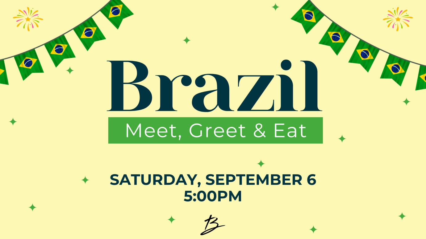 Meet, Greet & Eat - Brazilian night!