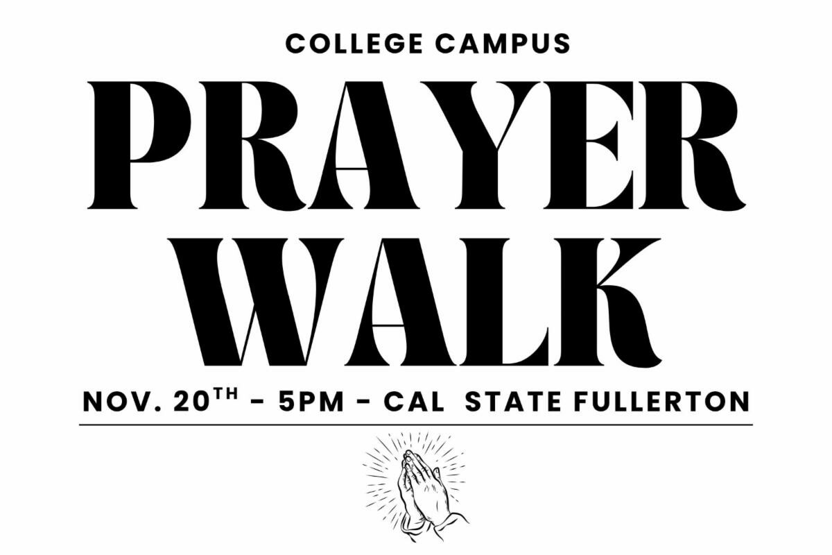 College Campus Prayer Walk