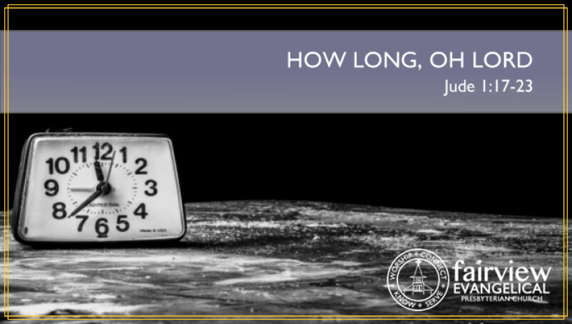 How Long, Oh Lord?