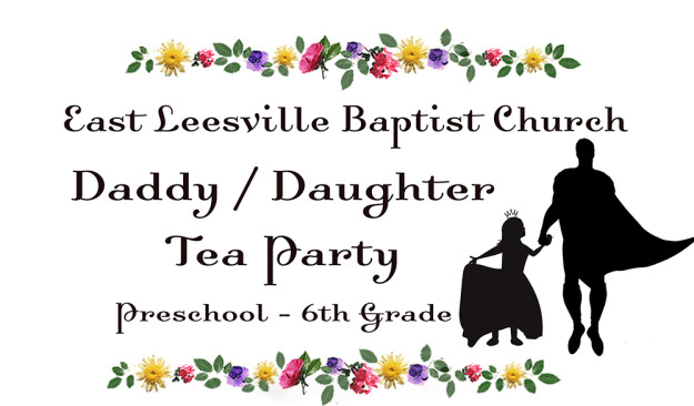 Daddy / Daughter Tea Party