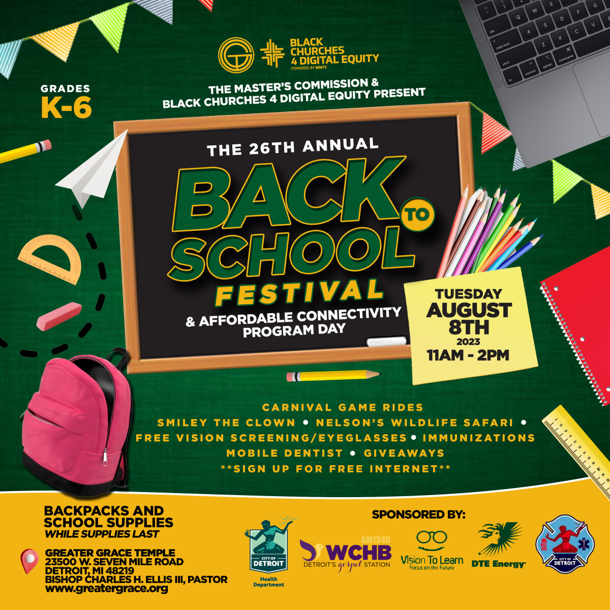 26th Annual Back To School Festival