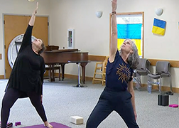 Church Uses Yoga to Raise Funds, Awareness for Ukraine
