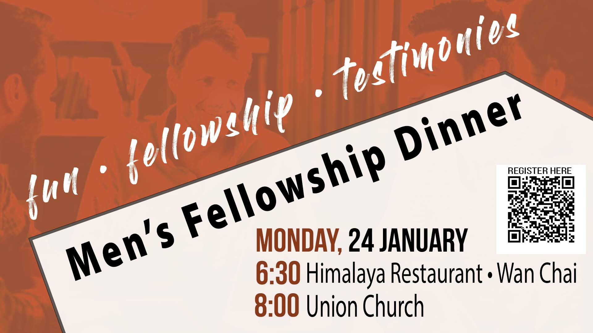 Men's Fellowship Dinner