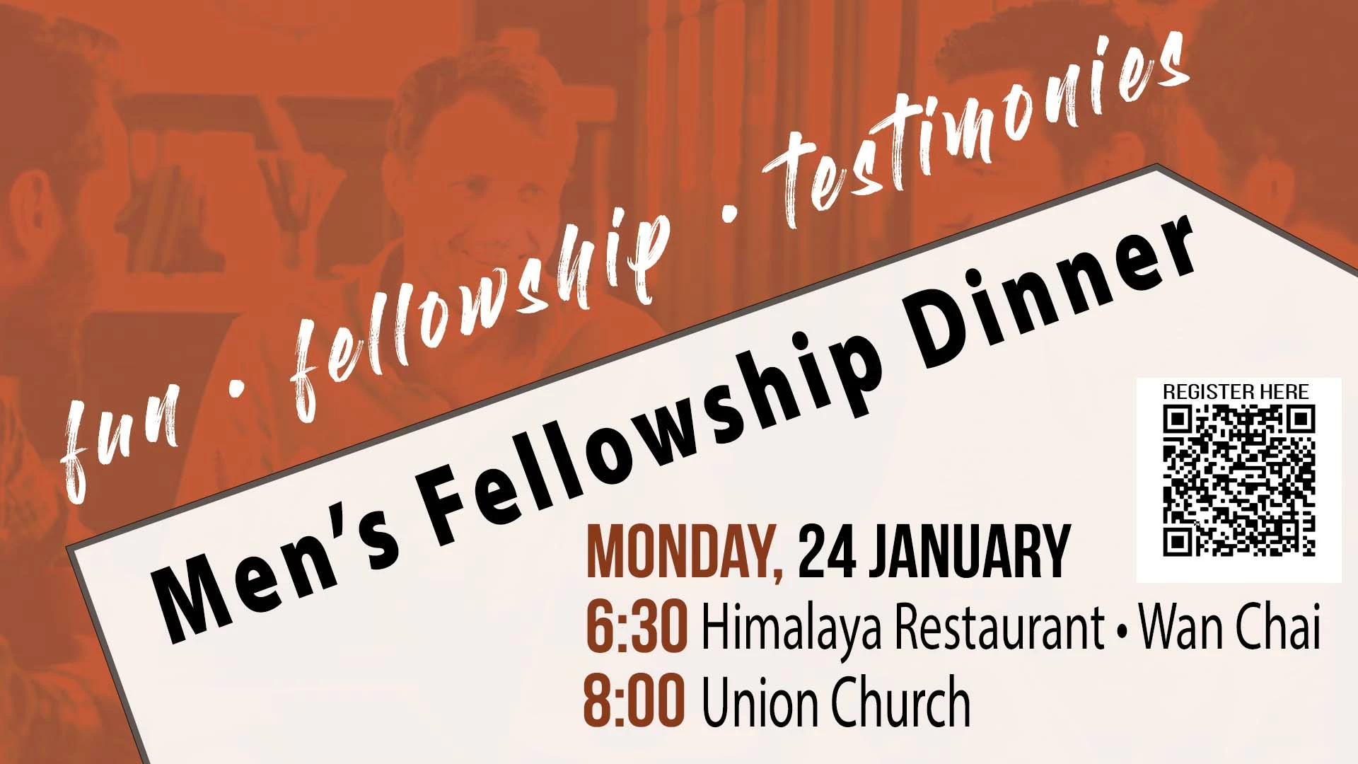 Men's Fellowship Dinner