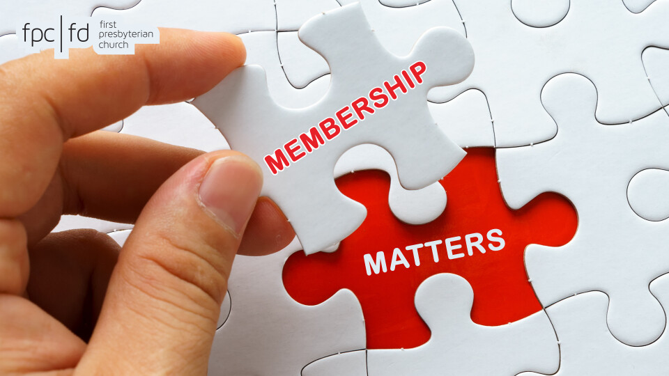 "Membership Matters - One Body"