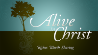 Alive in Christ